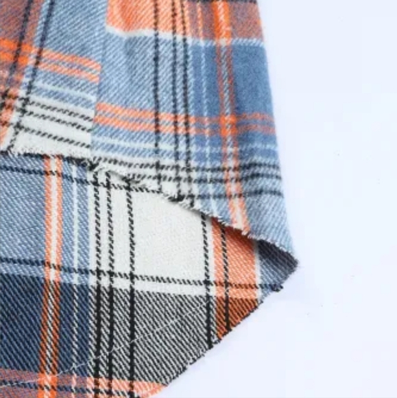 FINAL PRICE New plaid ruffle shacket - Picture 8 of 16